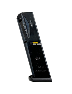 Caricatore Mec-gar Beretta 92/98 calibro 9x21 da 15 colpi brunito codice CR019211