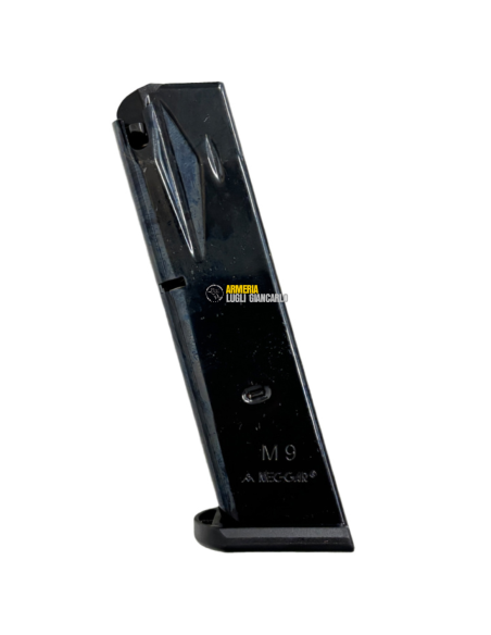 Caricatore Mec-gar Beretta 92/98 calibro 9x21 da 15 colpi brunito codice CR019211
