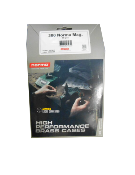 Bossoli Norma calibro 300 Norma Magnum da 50 pezzi codice 20275617
