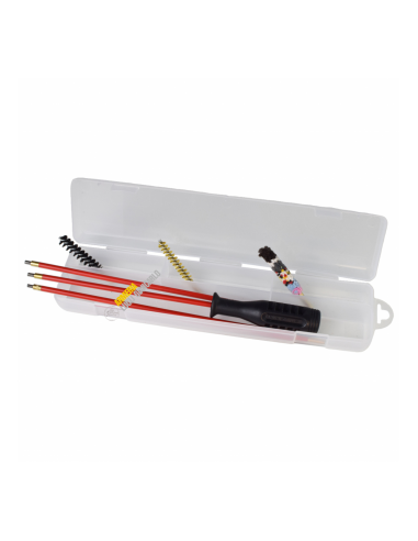 Kit pulizia armi carabine Armeria Lugli Clieaning Kit calibro 6/243W/6,5 con asta e scovolini