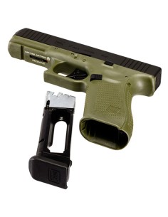 Pistola a CO₂ Umarex Glock 17 Gen5 BlowBack Battlefield Green 4,5mm BB 18 anni 2