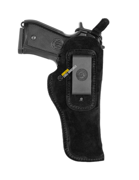 Fondina Vega Holster interna colore nero in pelle scamosciata per Large Auto codice IBX330