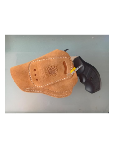 Fondina Vega Holster Scamosciata ad uso interno con clip in polimero per Revolver 4" codice IR334