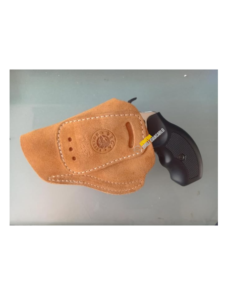 Fondina Vega Holster Scamosciata ad uso interno con clip in polimero per Revolver 4" codice IR334