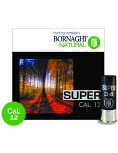 Cartucce da caccia  Bornaghi Super Bior  34g Calibro 12/70  piombo 7 8 10
