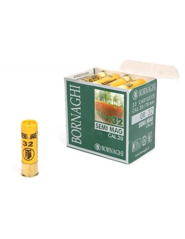 Cartucce da caccia calibro 20 T3 Semi Magnum 32 grammi piombi disponibili n. 3 6 5 4 5
