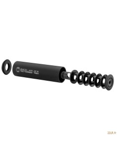 Moderatore suono Compensatore  per carabine calibro 4,5 e 5,5 22lr 2