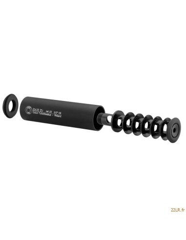 Moderatore suono Compensatore  per carabine calibro 4,5 e 5,5 7 22lr
