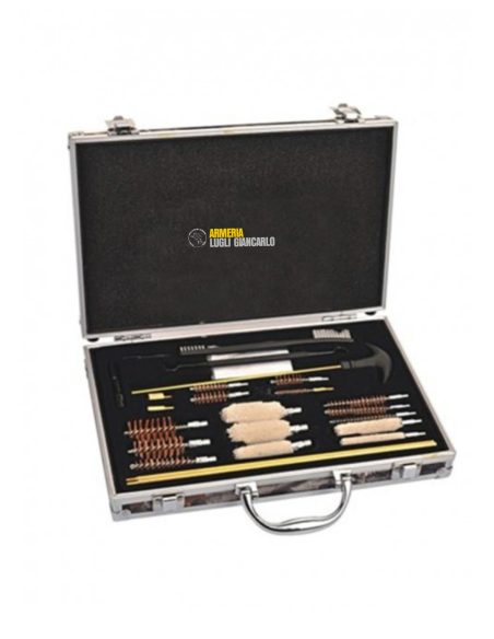 Kit Pulizia Per Armi corte e lunghe Universale Armeria Lugli ck-6312