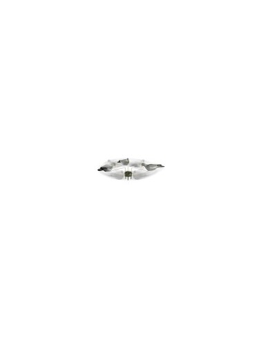 TRIPLE PIGEON LUCKY DUCK EDGE GIOSTRA COLOMBACCI Giostra girevole a terra con tre colombacci flocked