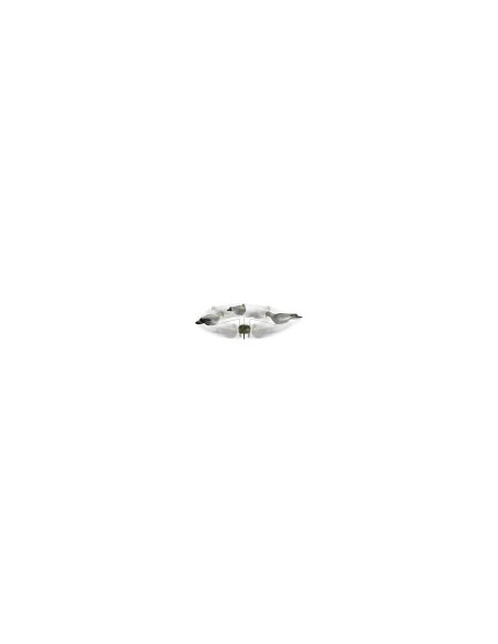 TRIPLE PIGEON LUCKY DUCK EDGE GIOSTRA COLOMBACCI Giostra girevole a terra con tre colombacci flocked