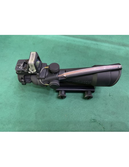 Trijicon ACOG 3.5x35 Dual Illuminated Red Chevron BAC .223 Flattop Reticle TA51 Mount