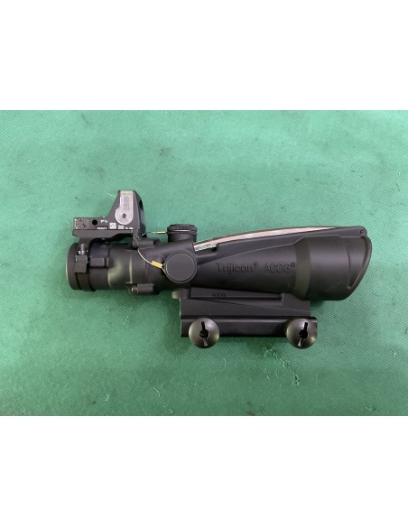 Trijicon ACOG 3.5x35 Dual Illuminated Red Chevron BAC .223 Flattop Reticle TA51 Mount