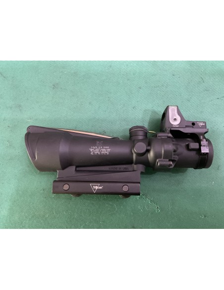 Trijicon ACOG 3.5x35 Dual Illuminated Red Chevron BAC .223 Flattop Reticle TA51 Mount