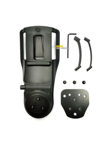 Radar Fondina DX 2Fast Extrema per Glock 17 GEN5/Glock 17 MOS flat - 6T07MG-5527