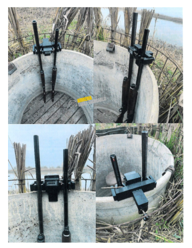 Portafucili di sicurezza per la caccia in botte Supporto per fucili semiautomatici verde