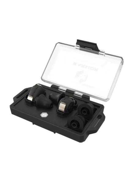 Tappi elettronici da sparo Earmor portatili ricaricabili modello 23T AI bluetooth da 25 Db