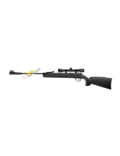 Carabina Ruger  libera vendita a molla con ottica e attacchi, canna pieghevole , calibro 4,5  in polimero