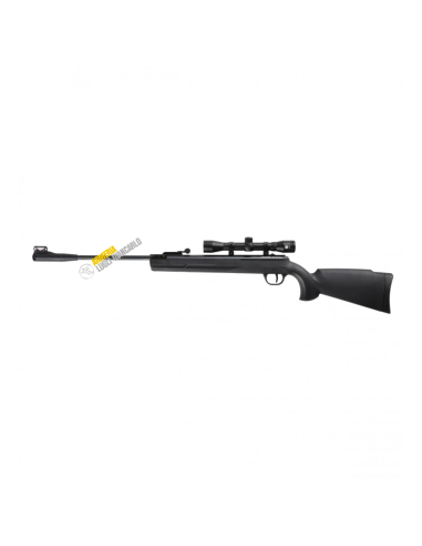 Carabina Ruger  libera vendita a molla con ottica e attacchi, canna pieghevole , calibro 4,5  in polimero