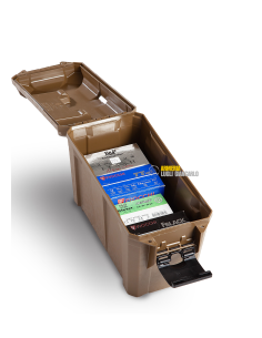 Custodia 22150 ISY COLORE NERO VALIGETTA PORTA COLPI MUNIZIONI 200 CARTUCCE 2