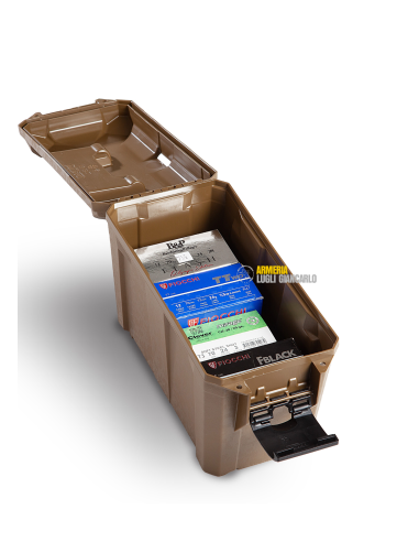 Custodia 22150 ISY COLORE NERO VALIGETTA PORTA COLPI MUNIZIONI 200 CARTUCCE