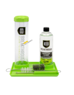 BREAKTHROUGH SUPPRESSOR CLEANING PULIZIA ARMI  KIT SOLVENTE PER LA PULIZIA DI SOPPRESSORI/COMPENSATORI 470ML