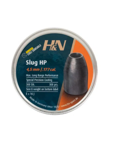Pallini Slugs H&N HP calibro 4,5  4.5 mm (.1775) 20 grain Airgun Slugs