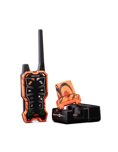 Kit collare per cani Beeper One Lite con telecomando collare Beeper per cani Fino a 2,5 km cane in ferma con vibrazione