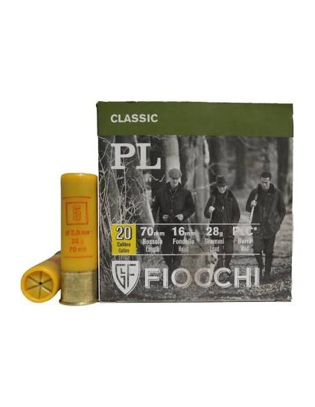Cartucce calibro 20 Cartucce Fiocchi PL cal. 20/70 28 g piombo 5