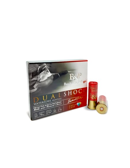 BASCHIERI Pellagri DUAL SHOCK 32 Cartucce da caccia