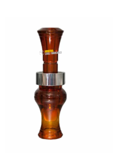 Richiamo Armeria Lugli  a bocca in legno per Germano crazy decoy double reed