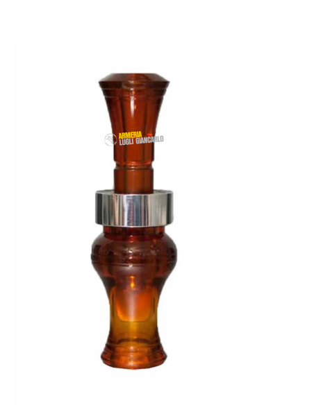 Richiamo Armeria Lugli  a bocca in legno per Germano crazy decoy double reed