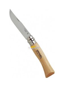 Coltello Opinel N.7 con lama acciaio Inox e manico di Faggio
