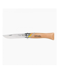 Coltello Opinel N.8 con lama acciaio Inox e manico di Faggio