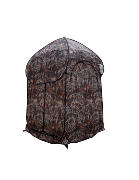 HUNTING TEND CAPANO PIEGHEVOLE A 4 LATI CON TETTO Dimensioni:  100x100cm