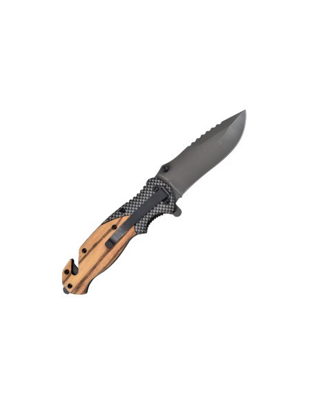 COLTELLO ARMERIA LUGLI PIEGHEVOLE SCK PIEGHEVOLE K03 LAMA 8cm, CUTTER, FRANGIVETRO (CW-K03)