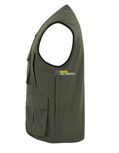 VERDALIS VEST 406 Gilet Da Caccia/  Pesca Verde in tessuto elasticizzato e traspirante taglia L 2