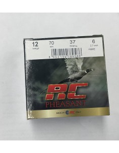 Cartucce da caccia RC Phesant calibro 12 37gr piombo 6 confezione da 25