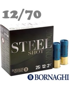 Cartucce in acciaio Bornaghi Steel 34 Shot CALIBRO 12/70 34g piombo n 3