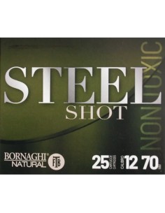 Cartucce in acciaio Bornaghi Steel 34 Shot CALIBRO 12/70 34g piombo n 5 2