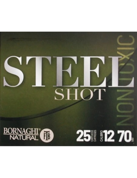 Cartucce in acciaio Bornaghi Steel 34 Shot CALIBRO 12/70 34g piombo n 5