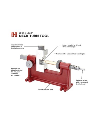 ACESSORI E RICARICA HORNADY LnL Neck Turn Tool 041224