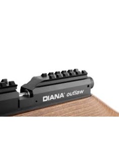 CARABINA PCP DIANA F OUTLAW IN LEGNO CALIBRO 4,5 CON CARICATORE 12 COLPI 2