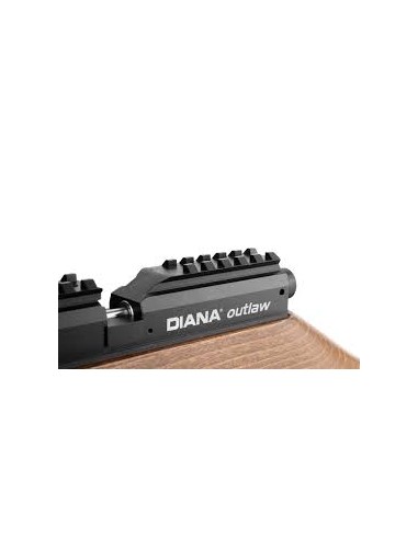 CARABINA PCP DIANA F OUTLAW IN LEGNO CALIBRO 4,5 CON CARICATORE 12 COLPI