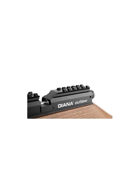 CARABINA PCP DIANA F OUTLAW IN LEGNO CALIBRO 4,5 CON CARICATORE 12 COLPI