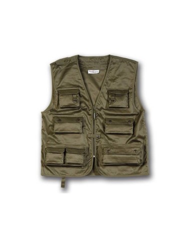 Caccia Pesca Gilet XXL Patton multitasche Codice 2264 Marca Patton Gilet multitasche in cotone, ampia carniera