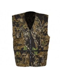 Caccia Pesca Tempo Libero Gilet black forest Patton con doppia cartuccera