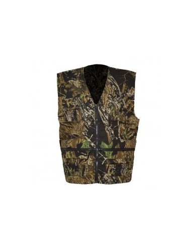 Caccia Pesca Tempo Libero Gilet black forest Patton con doppia cartuccera