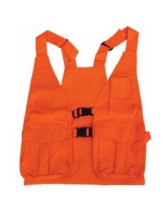 Trisacca per caccia Patton arancio fluorescente con bande Codice  BC TR02-17