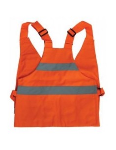 Trisacca per caccia Patton arancio fluorescente con bande Codice  BC TR02-17 2